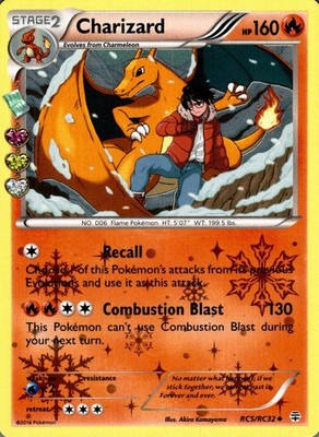 Charizard RC5/RC32 Uncommon Generations Pokemon Holo Near Mint