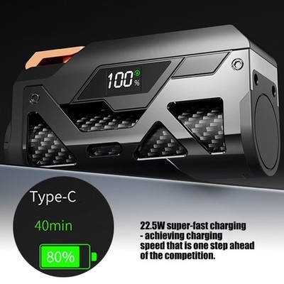 Portable Type C External Battery Case Compatible for 21700 Cells Storage Box