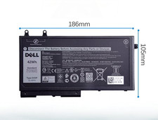 Genuine 42Wh R8D7N 1V1XF Battery For DELL Precision 3540 3550 Latitude 5400 5500