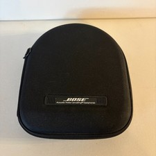 BOSE Quiet Comfort 2 Noise Cancelling Headphone Case Only Zippered Black