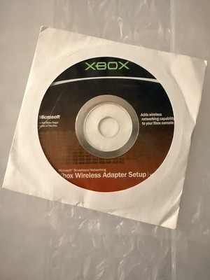 Xbox Microsoft Broadband Networking Wireless Adapter Setup CD -STILL SEALED!!