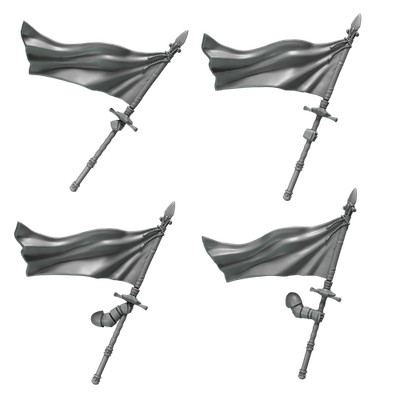 Kitbash Bits - Banner 1 CL - GreyTide Studio