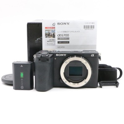 Sony Alpha a6700 ILCE-6700 Mirrorless Camera Shutter Count 81905 [Near Mint]