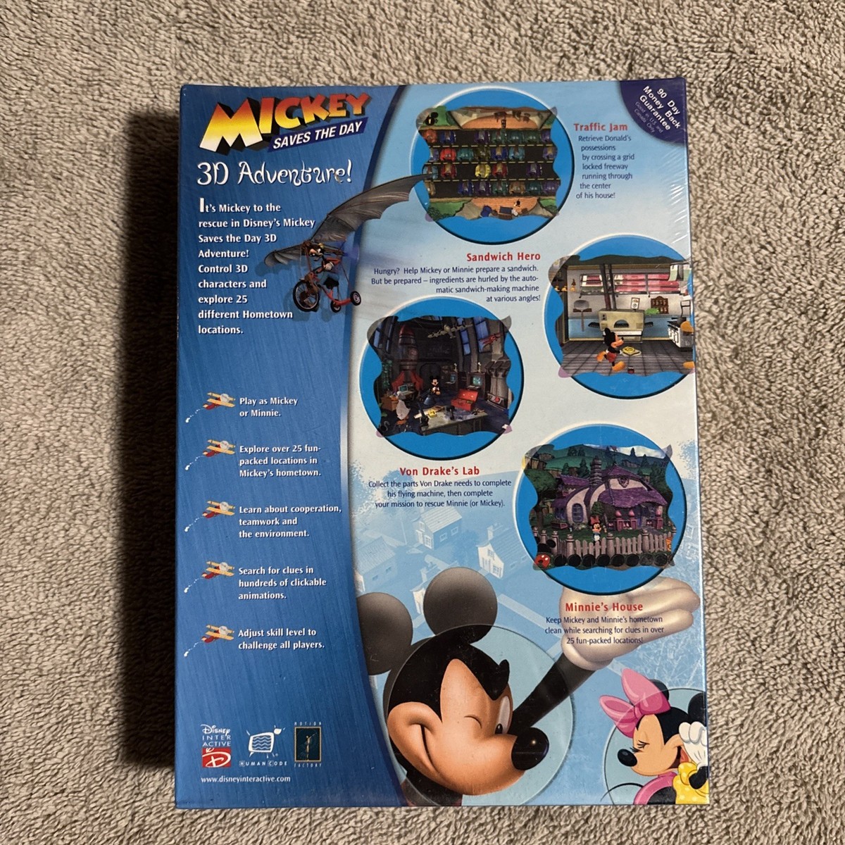 Disney's Mickey Saves the Day 3D Adventure (Windows/Mac, 2000
