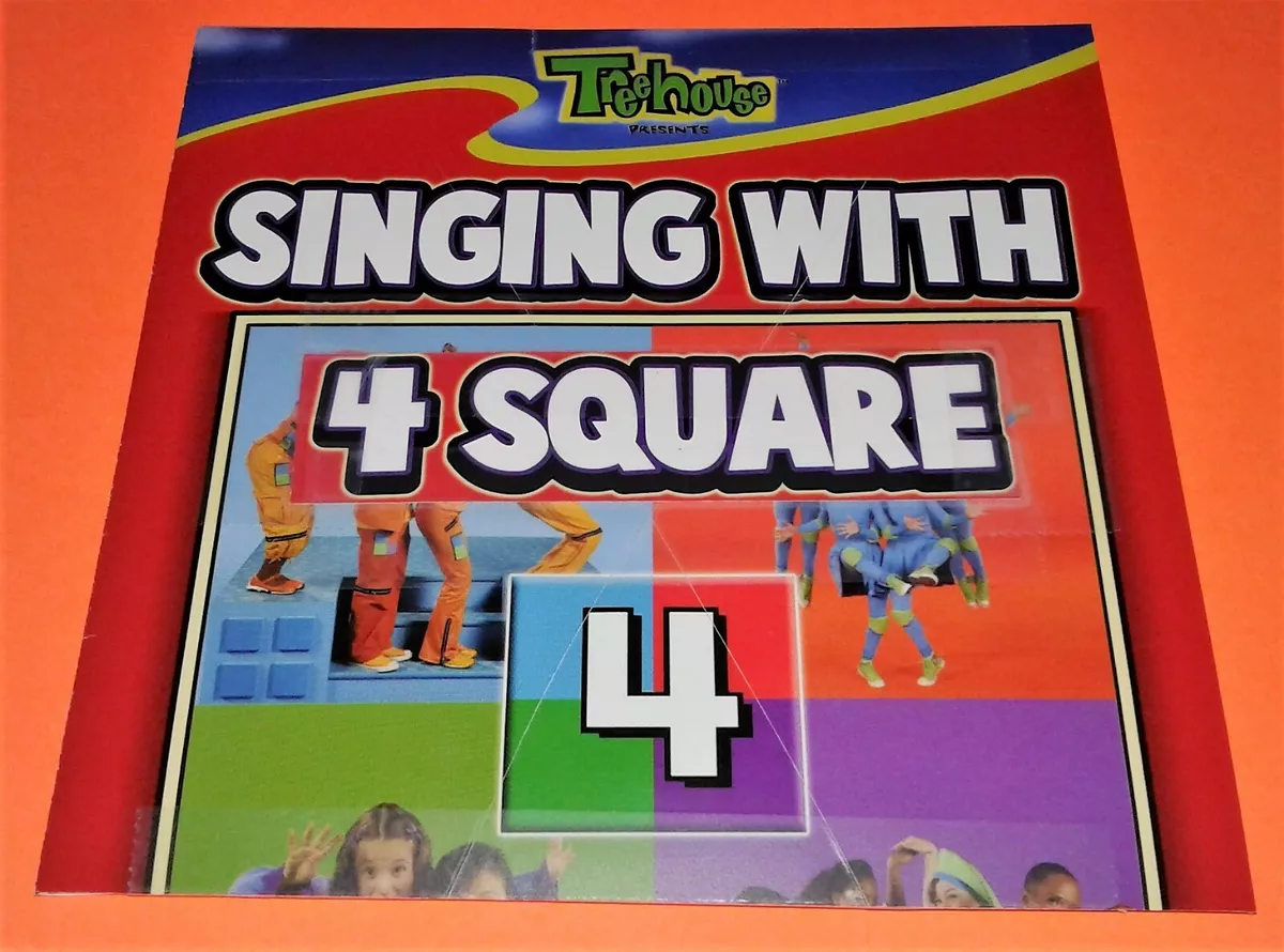 SINGING WITH 4 SQUARE ~ NEW DVD Child DEVELOPMENT Sing, Rhyme, Poetry  Education 625828233104