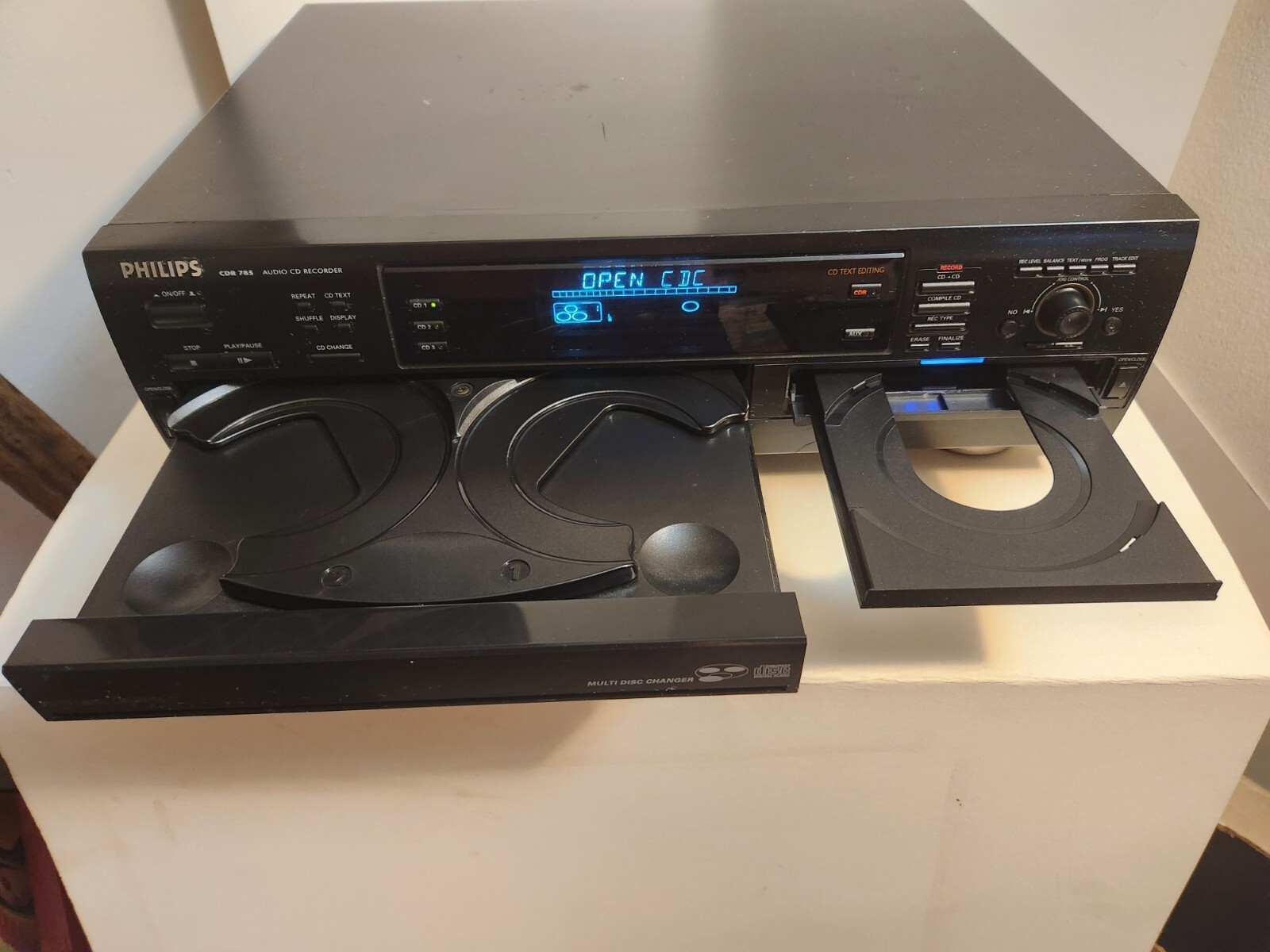 Philips CDR 785 CD Compact Disc Recorder Player eBay