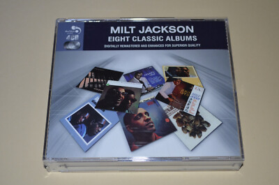 Milt Jackson   Eight Classic Albums / Real Gone / UK / 4CD Box / Rar