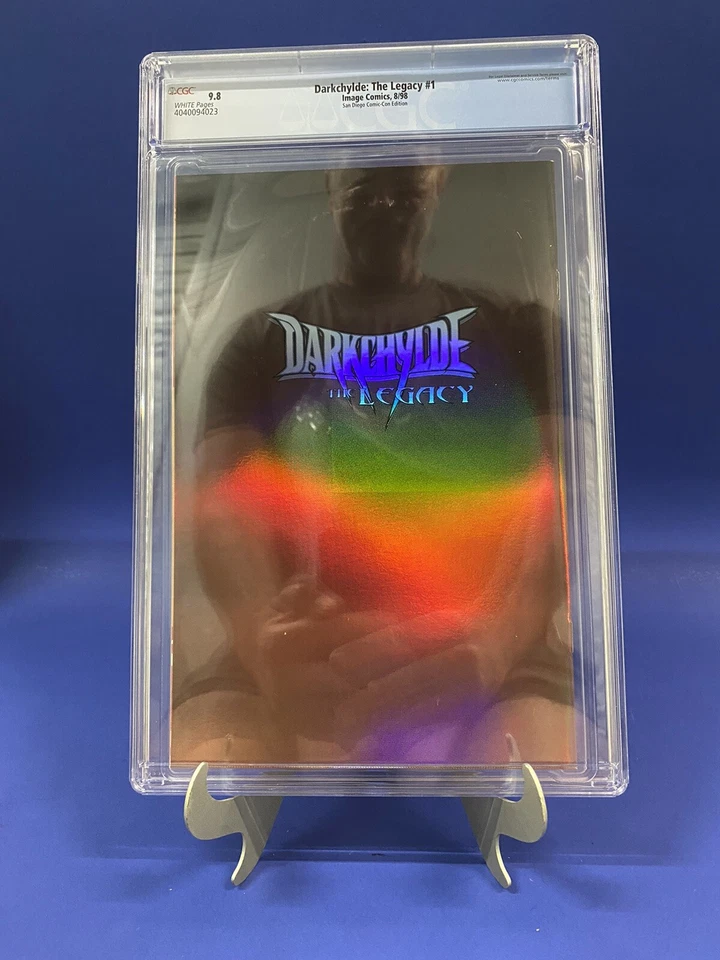 Darkchylde #1 The Legacy CGC 9.8 Randy Queen 1998 San Diego Comic Con Holofoil💎 - Image 2 of 2