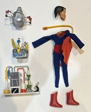 Vintage 1966 Ideal Captain Action Action Boy SUPERBOY Outfit Accessories