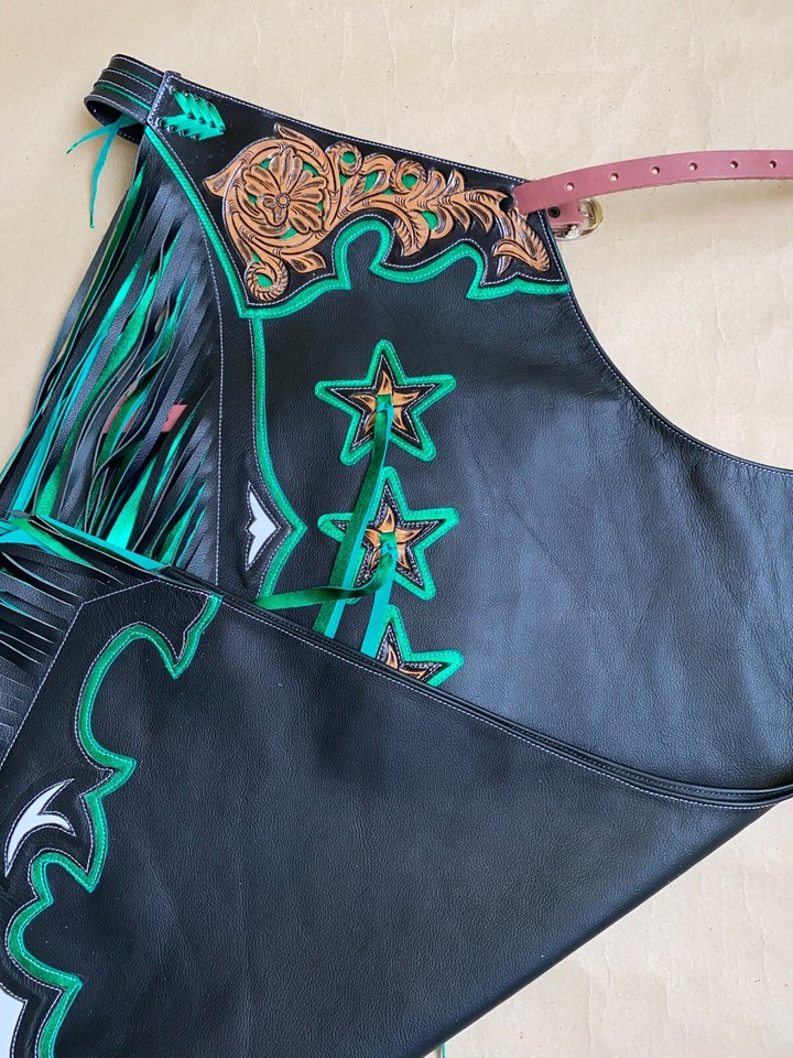 Chaps Bull riding RW035 Rodeo chaps eBay