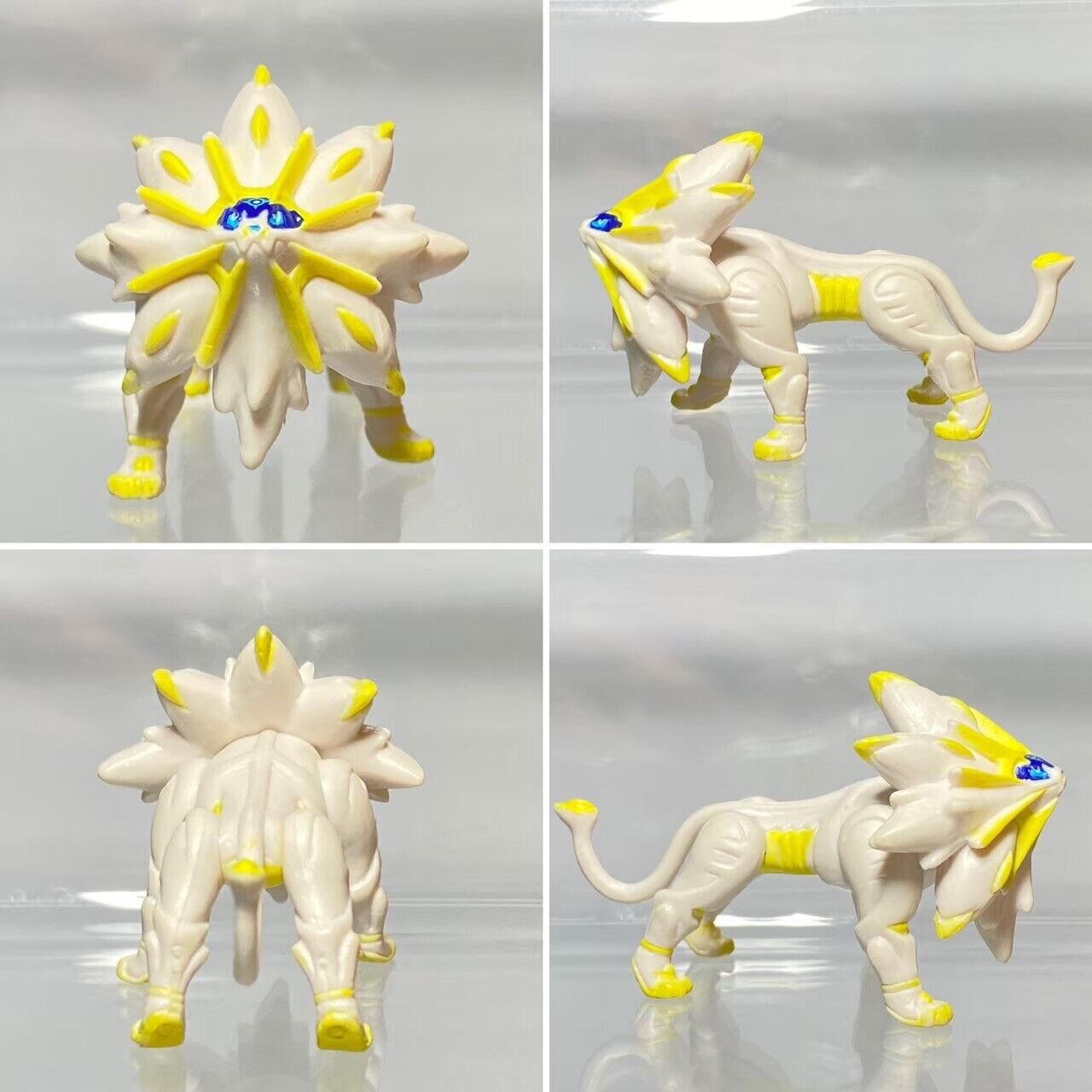 Solgaleo Lunala(2 pcs)Pokemon Monster T-arts Gashapon Collection Figure.