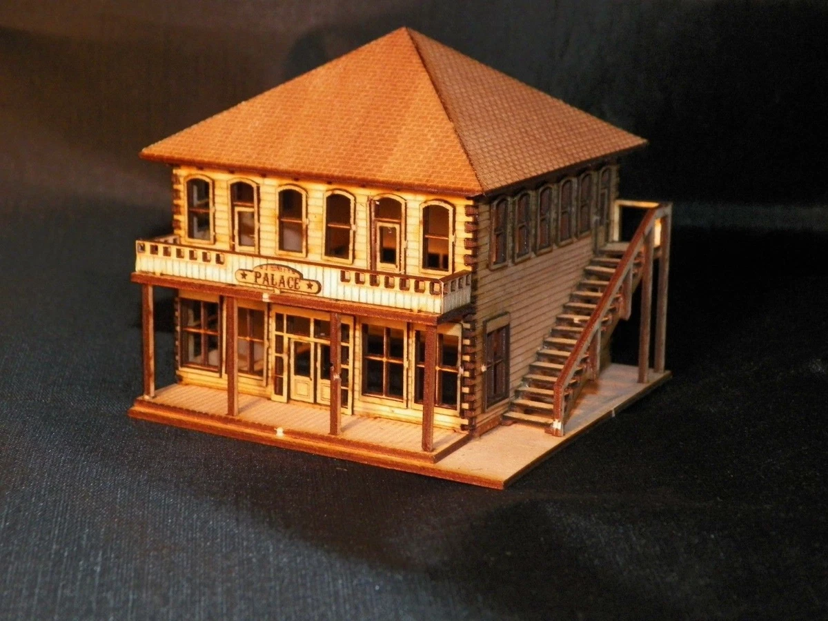 HO Scale Old West Hotel Kit eBay