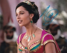 Naomi Scott signed autograph 20x25cm Aladdin in person autograph COA