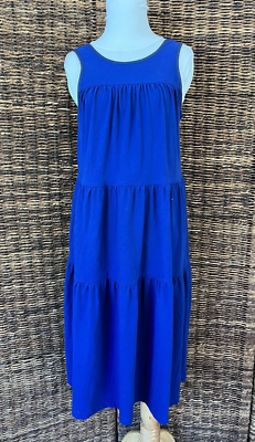 everlane blue dress The Craft Dress in Linen main image 1
