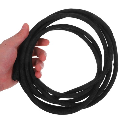Wire Protection Sleeve Electric Cord Cover Cable Wraps for Cords Black - Afbeelding 8 van 12