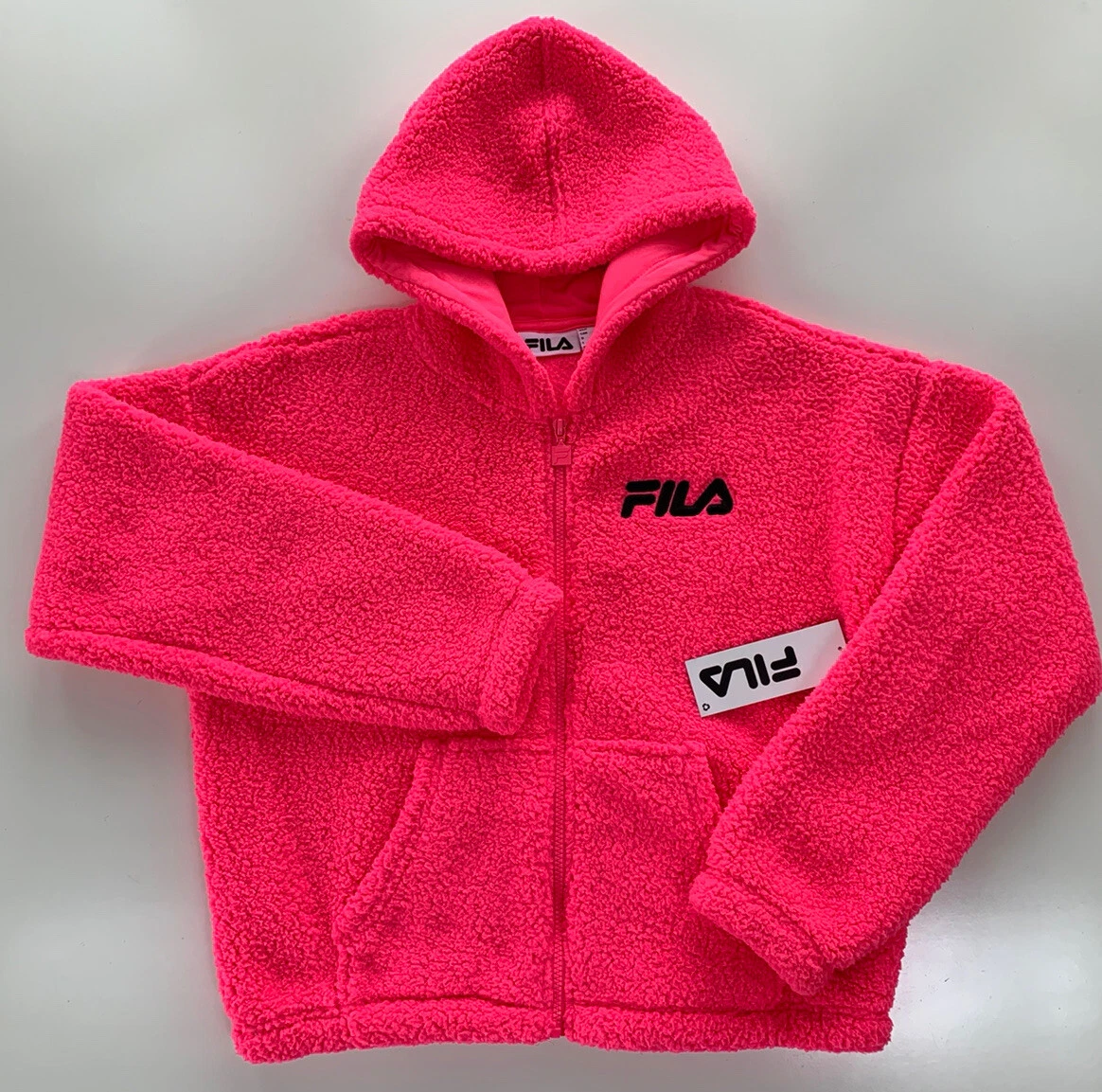 Fila veste top zippée sherpa femme