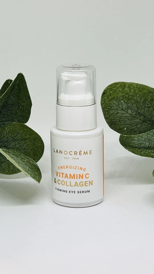 Eye Serum Energizing Vitamin C & Collagen Brightener Firming Lanocreme New - Image 3 of 4