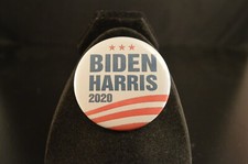 BIDEN HARRIS 2020 Lot of 3 BUTTONS Large 2 1/4" pin pinback badge VOTE DEMOCRAT