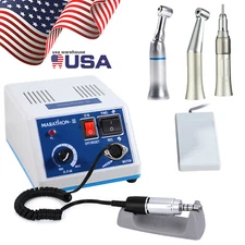 Dental Lab Marathon Electric Micromotor Polisher/Contra Angle/Straight Nose Cone
