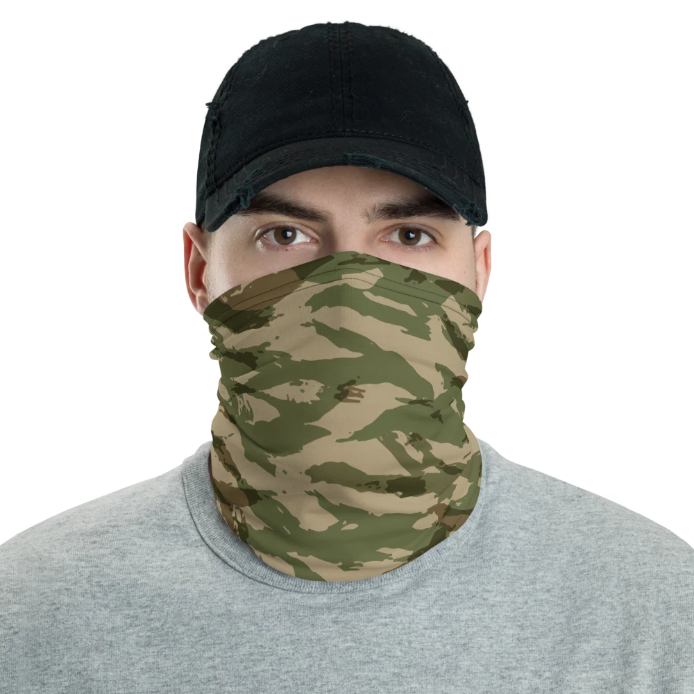 French Lizard Second Pattern Camouflage Neck Gaiter