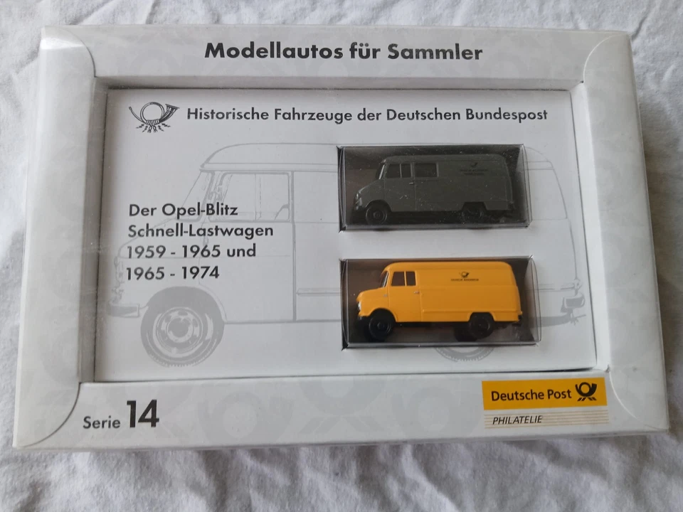 Brekina 6244 H0 Opel-Blitz Schnell-Lastwagen 1959-1974 Deutsche Bundespost