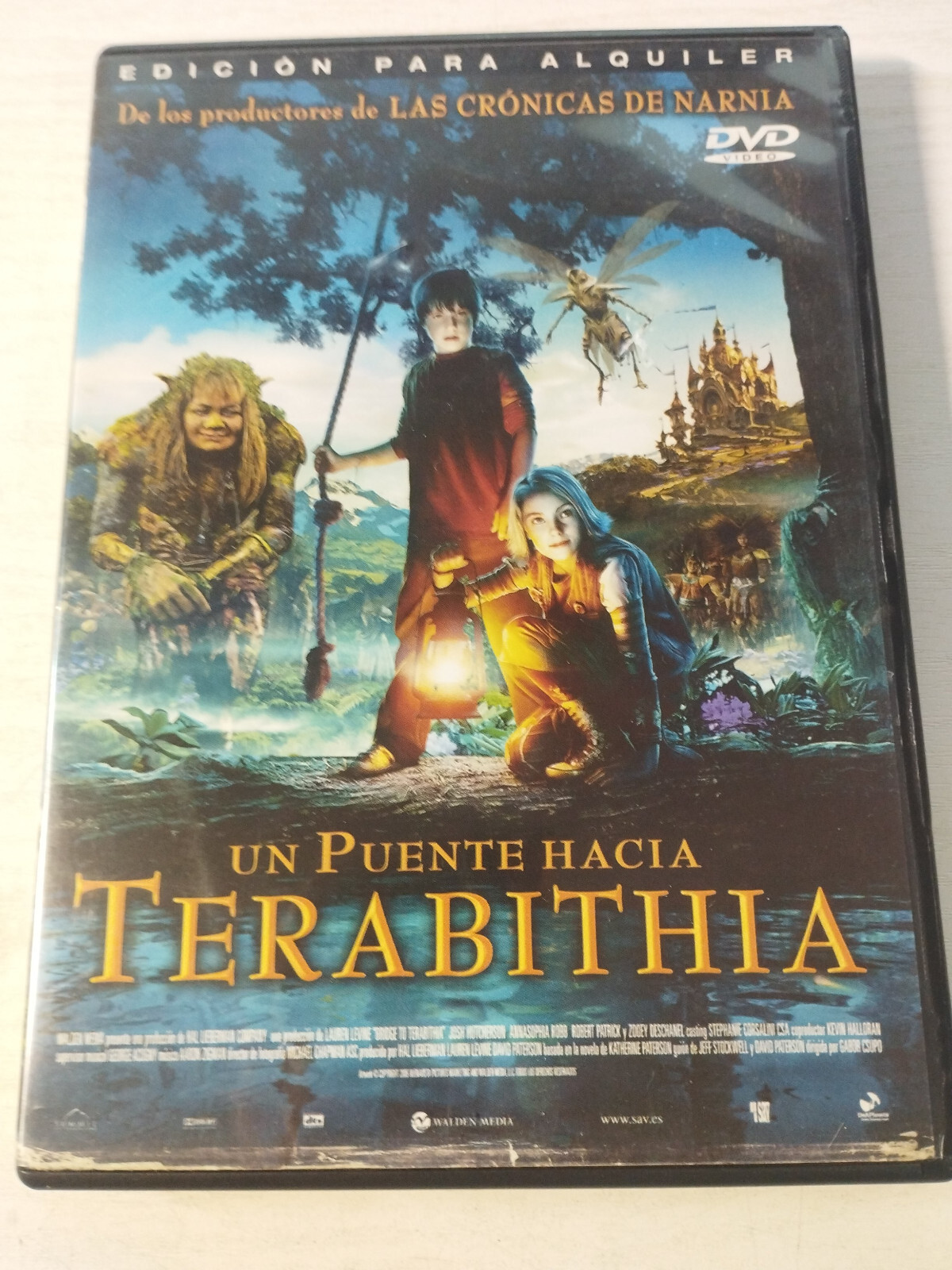 Un Puente Hacia Terabithia - DVD Español Inglés Región 2