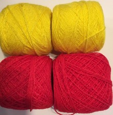 Brisa yarn. Colors: 38/177,Acrylic/Rayon. 450 yards,3.5oz. per ball.1 lot of 4.