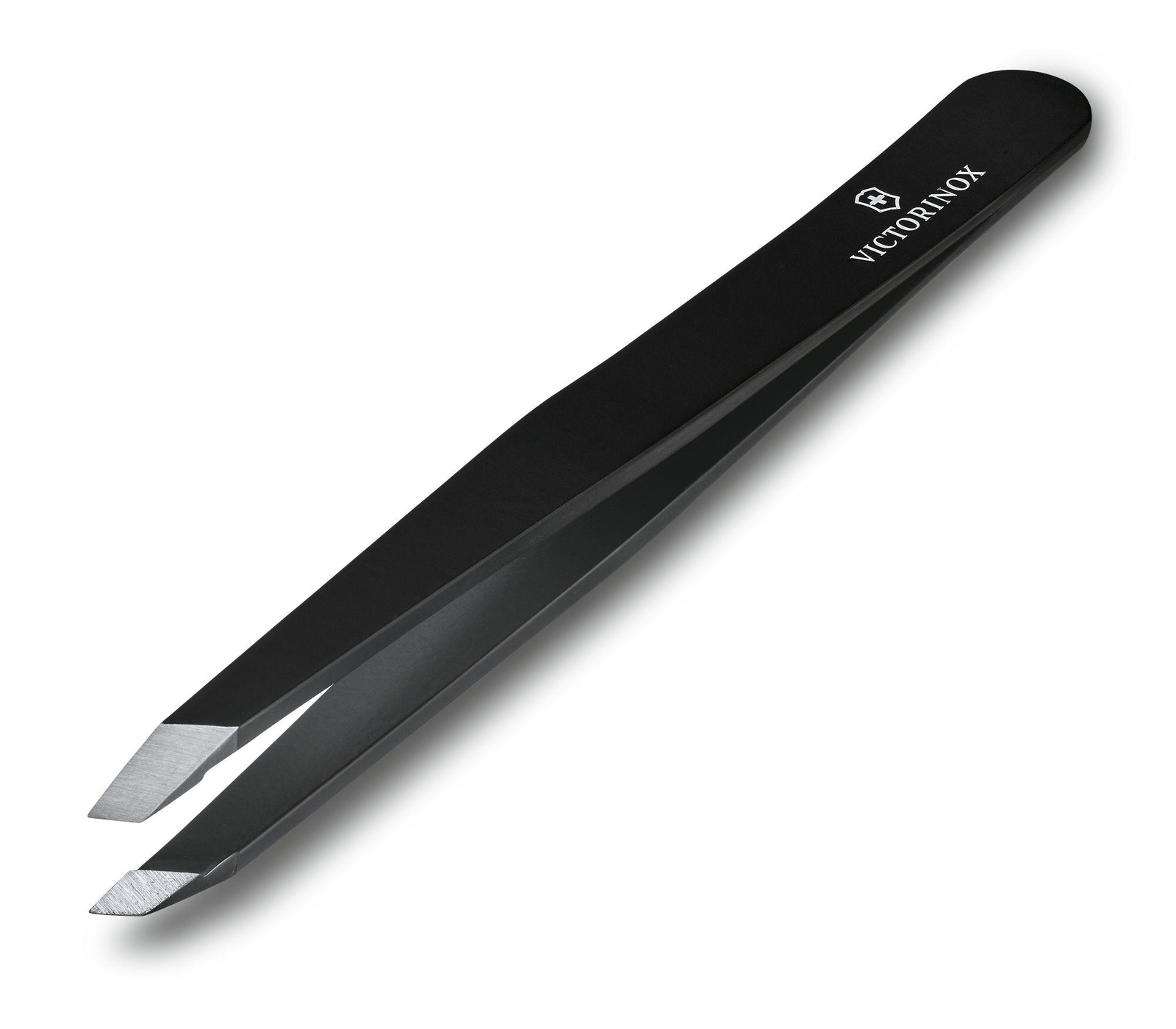 Pince à épiler Victorinox biseautée noire pour une extraction nette - 3
