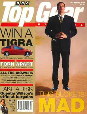 BBC Top Gear Magazine: Issue #15, Vauxhall Tigra, BMW Compact, Alfa, Dec 1994