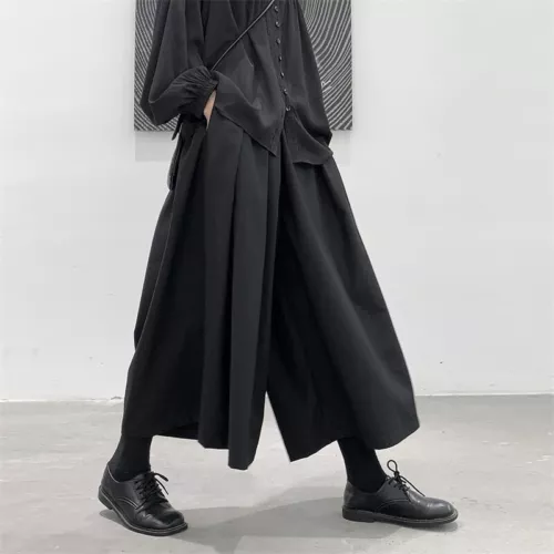 Damen Street Style lockere Hose weites Bein japanische Freizeithose Rock Hose - Bild 3 von 13