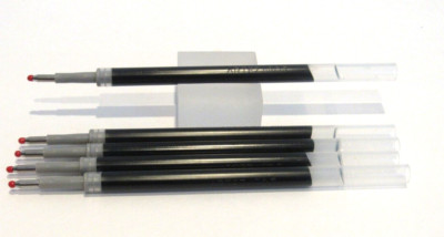 LOT of 10 Replacement Refills for Sharpie S-GEL  Rollerball Gel Ink MED, BLUE
