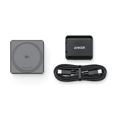 Anker 3-in-1 Cube MagSafe Charger Stand 15W Foldable Wireless