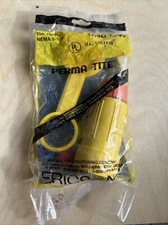 Ericson 1610 CW Perma-Tite: 15A 125V Nema 5-15R Watertight Connector NOS