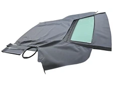 Fits: Ford Mustang Soft Top & Tinted Glass Window 1983-90 Haartz Grey German