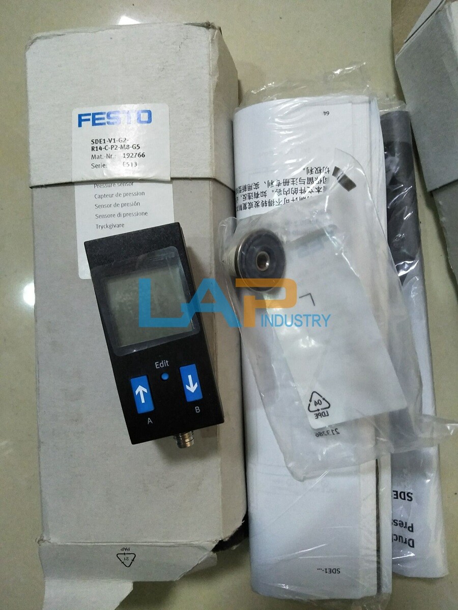 1PCS NEW FOR FESTO Pressure Switch SDE1-D10-G2-MS6-L-PI-M12 192766