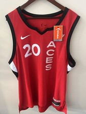 Kate Martin Las Vegas Aces Official Rebel Jersey 1/144 Rookie Year Jersey NWT