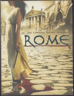 Rome - The Complete Second Season (DVD, 2007, 5-Disc Set) Wooden Box