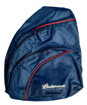 VINTAGE BUDWEISER KING OF BEERS PROMO SCHULTERTASCHE BRANDNEU & VERSIEGELT!