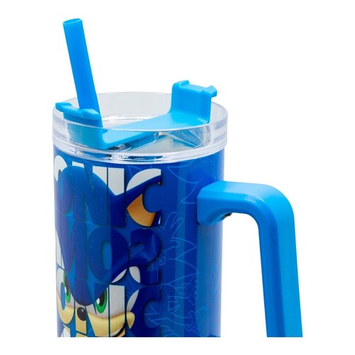 Sonic the Hedgehog Edelstahl XL Iso Kaffeebecher Thermobecher To-Go 940 ml - Bild 4 von 4