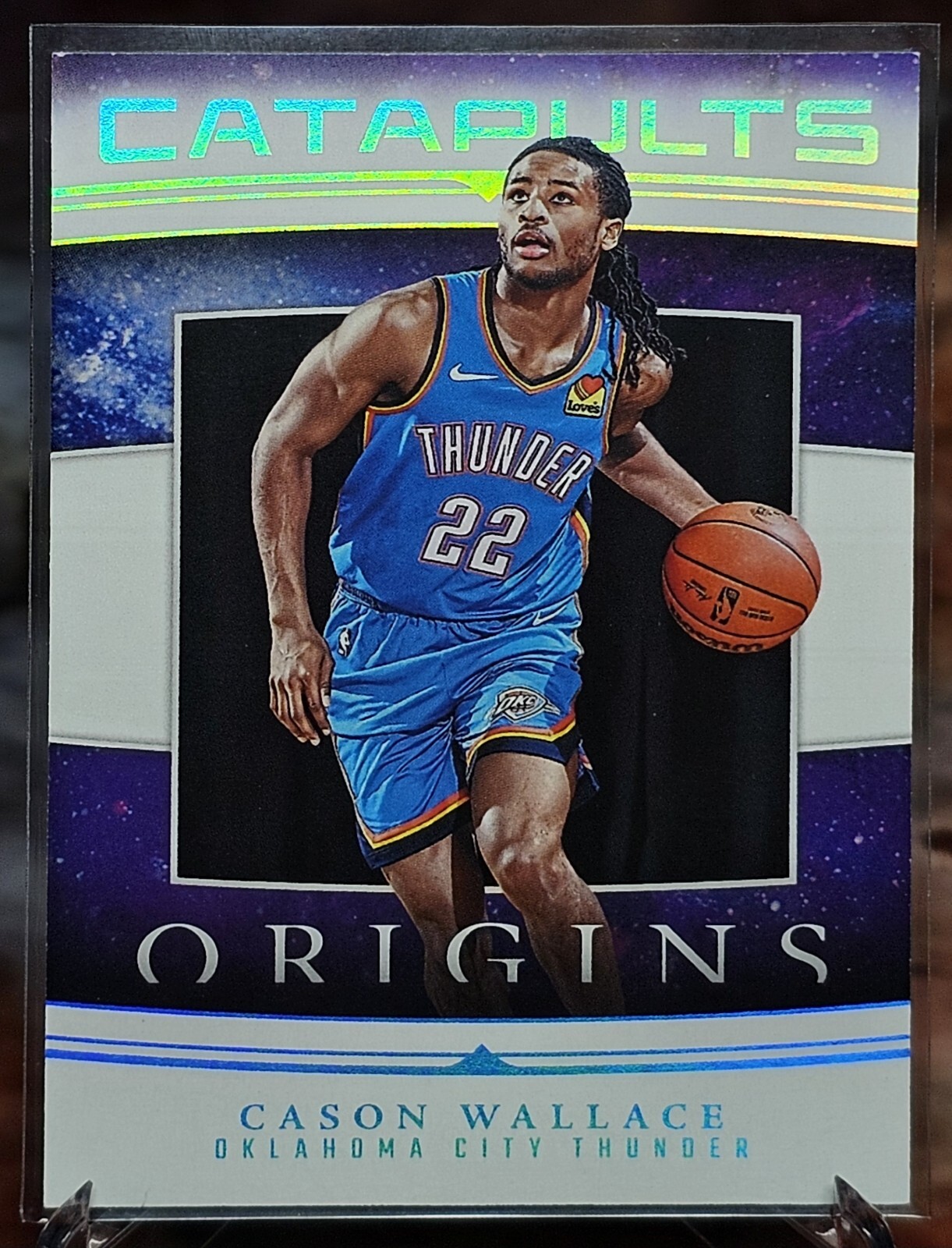 2023-24 Panini Origins Cason Wallace Catapults RC #11 Thunder