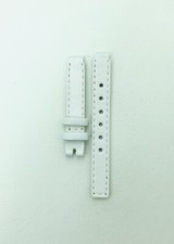 D&G WATACH STRAP, DW0500 , WHITE LEATHER , LE...