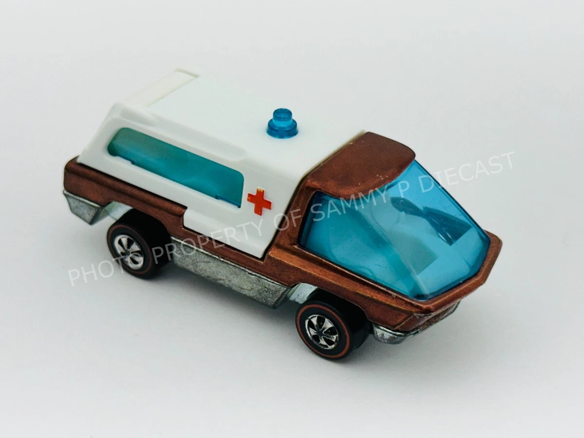 Hot Wheels Redlines Vintage Manufacture Diecast Ambulances for