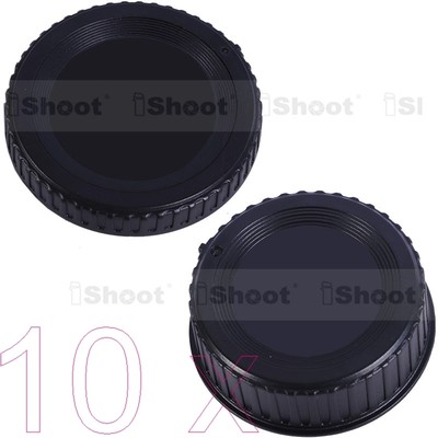 10x New Camera Body Cover Rear Cap installation Point for Nikon F Mount Lens