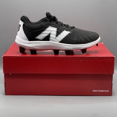 New Balance Softball Cleats Womens 8.5 Black White FuelCell FUSE V4 TPU SPFUSEK4