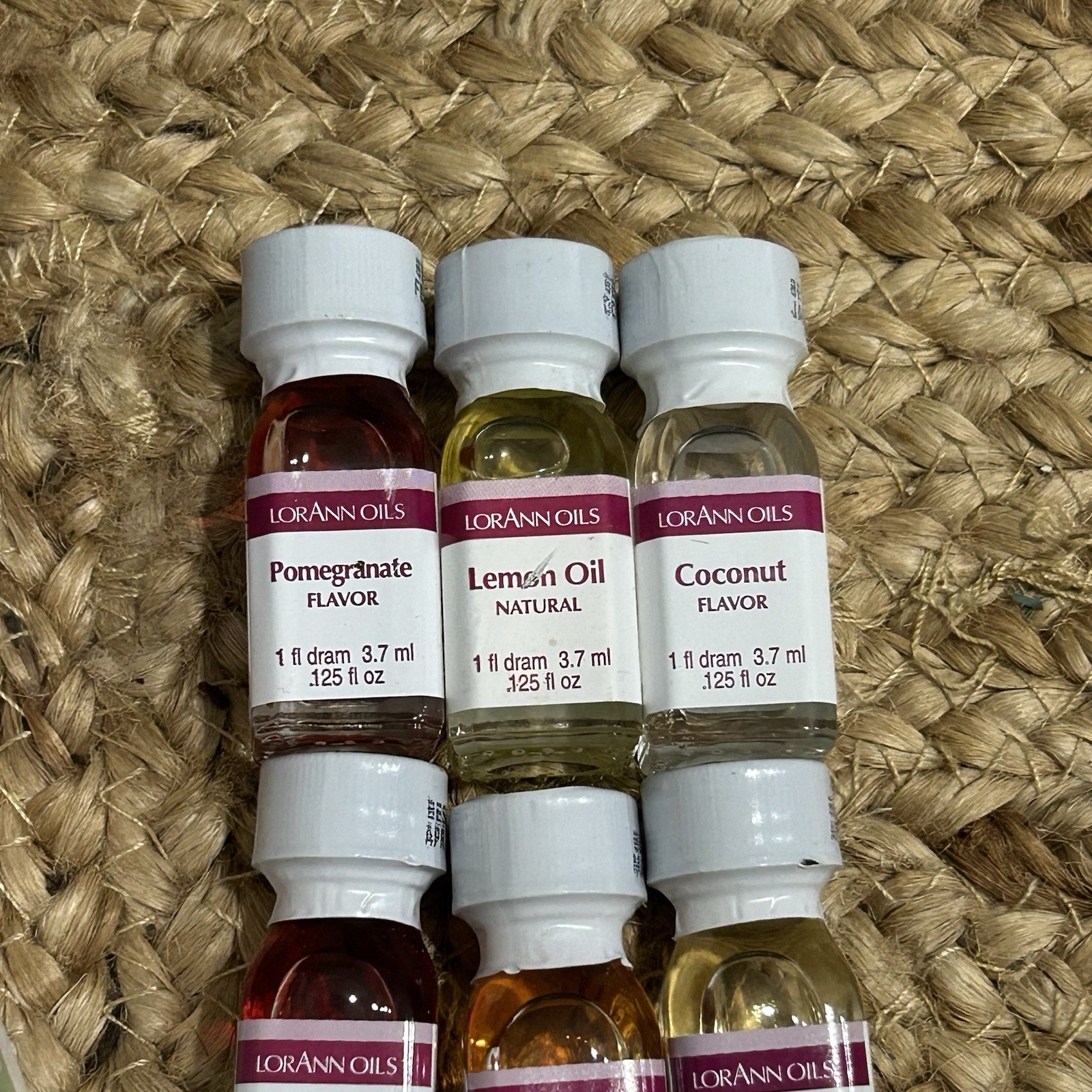 Lorann Super Strength Flavors 12 Pack .125 Fl Oz New Sealed Coconut Green Apple