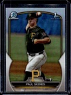 2023 Bowman Draft Paul Skenes Chrome Refractor 1st Prospect #BDC-14 Pirates