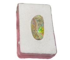 Großer Matrix Opal Cabochon Äthiopien 26x12,6 mm 22 ct. U34049