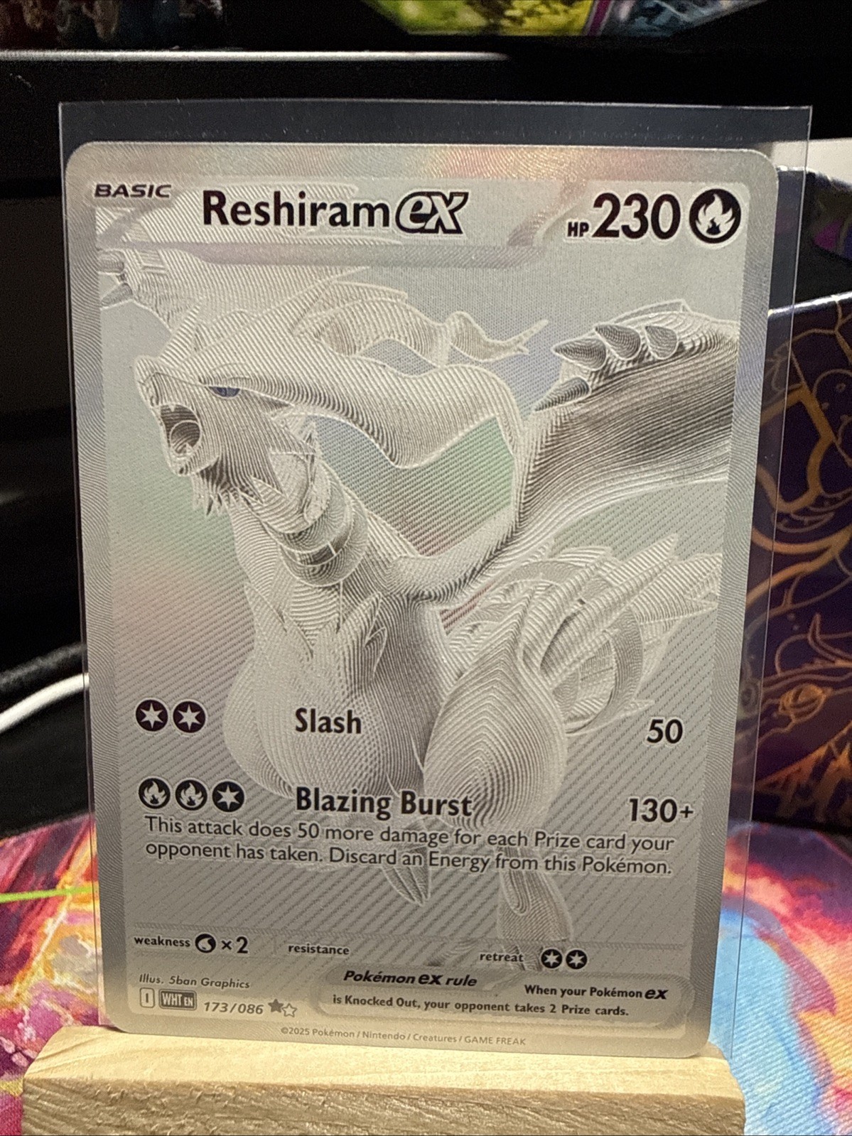 Reshiram ex 173/086 Sv: White Flare Holo🔥