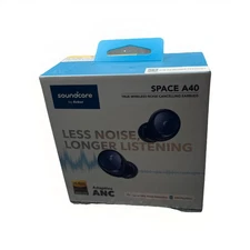 Anker Soundcore Space A40 Earbuds - Black