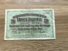 Germany Occupation WWI DARLEHNSKASSE OST 3 Rubles Banknote 1916